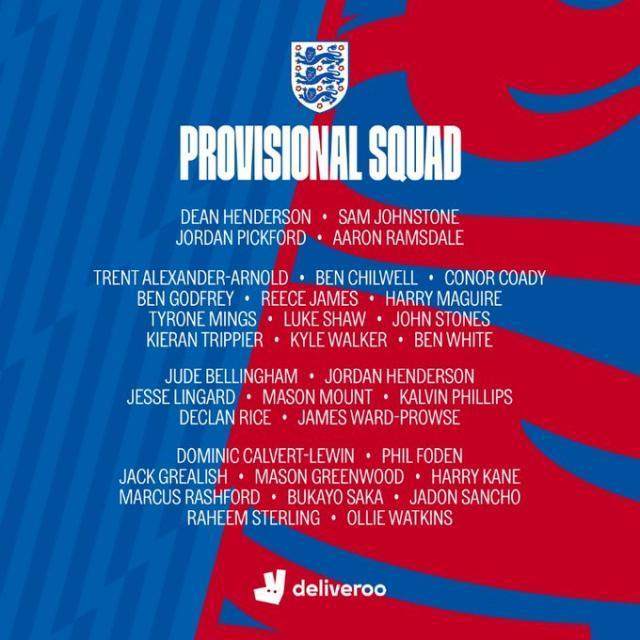 德州扑克app-【观察】英格兰暂定33人名单 索斯盖特是什么打算？